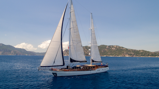One of the most luxurious sailing ketch for charter in Greece